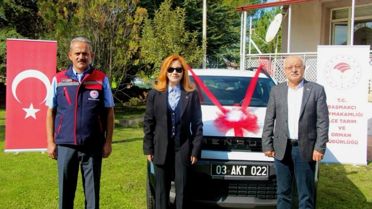 Başmakçı Tarım Müdürlüğüne Yeni Hizmet Aracı