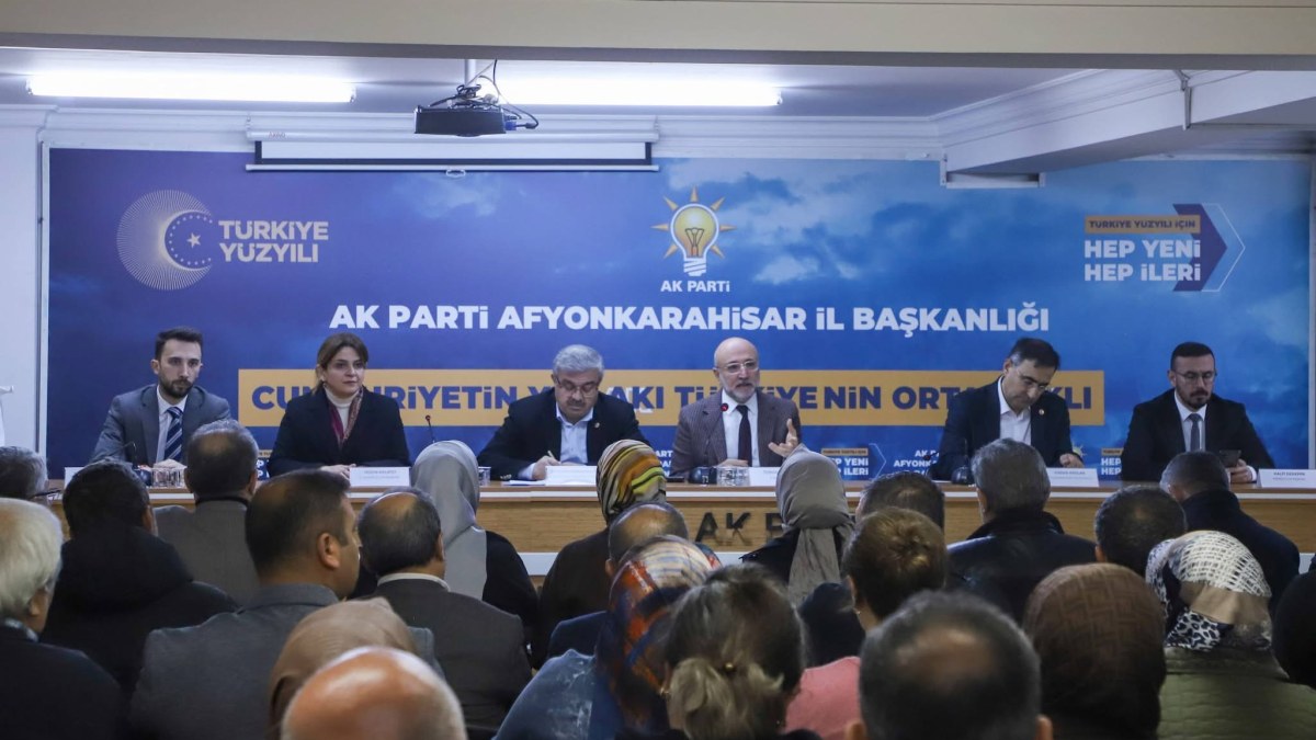 AK Parti Afyonkarahisar’da 96. İl Danışma Meclisi toplandı