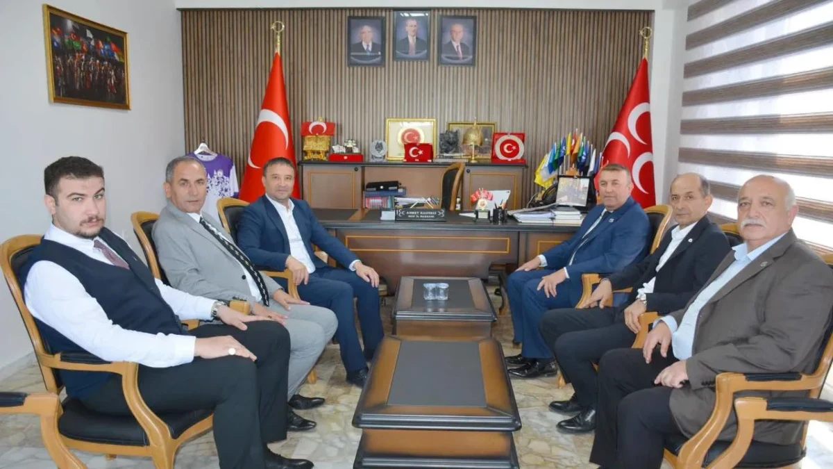 BBP Afyonkarahisar’dan, Başkan Kahveci’ye Hayırlı Olsun Ziyareti