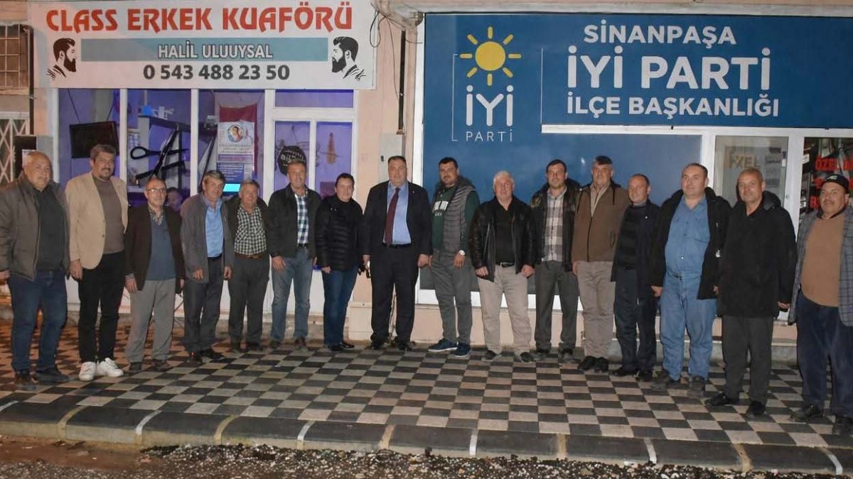 Sinanpaşa’da iyi parti teşkilat buluşması: “Sahada daha güçlü olacağız”