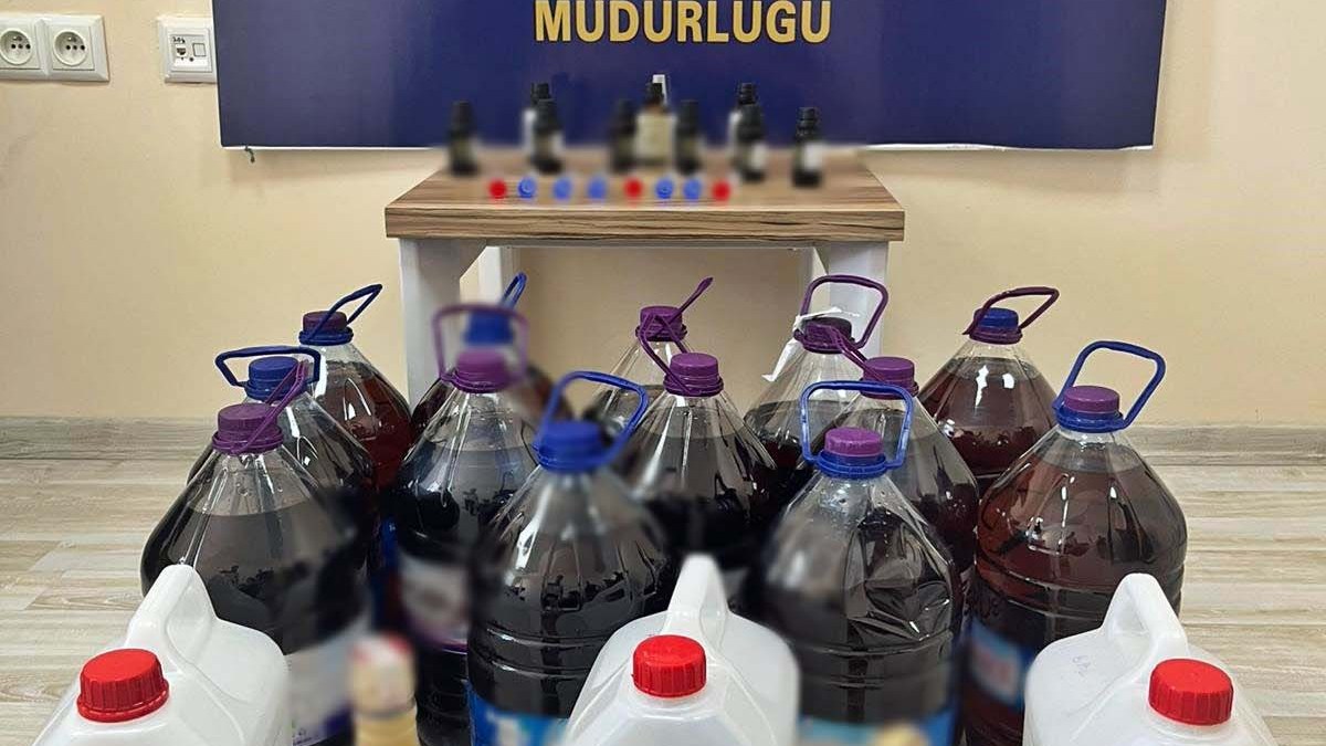 Afyonkarahisar’da Sahte Alkol Operasyonu