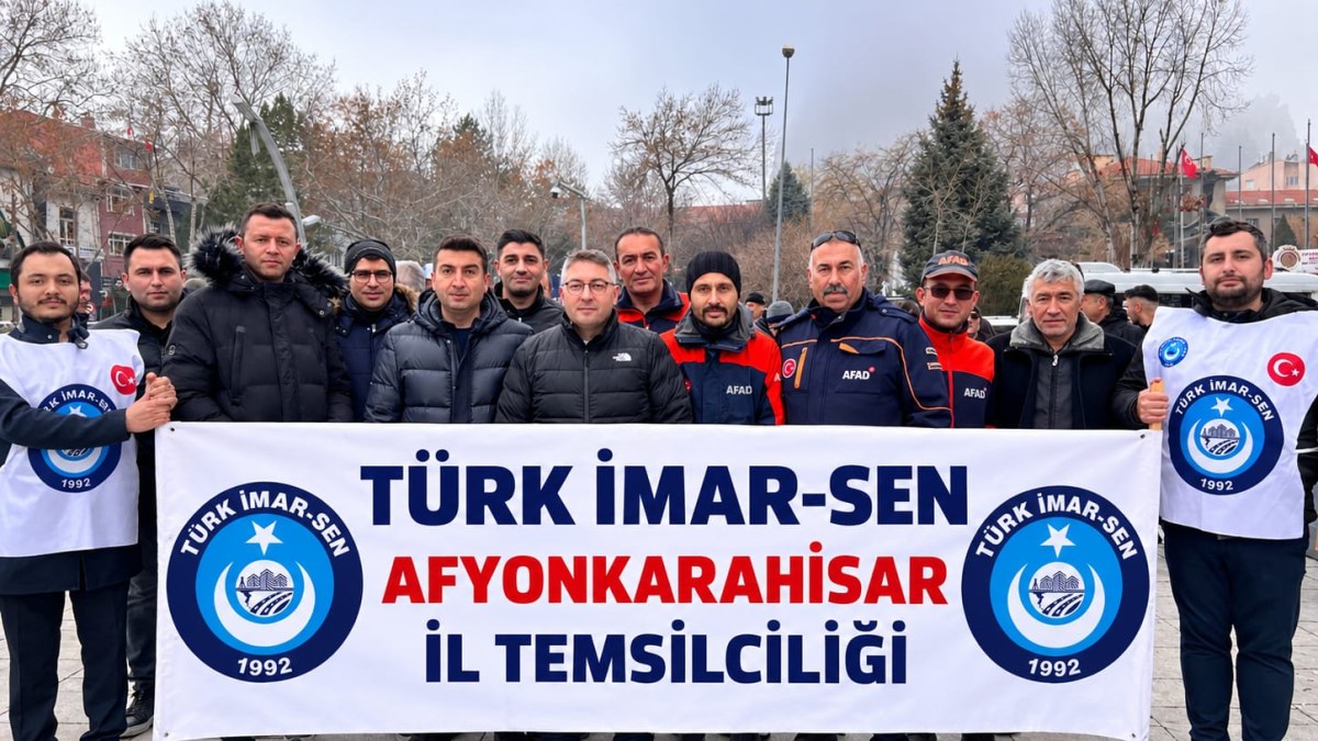 Türk İmar-Sen Afyonkarahisar Şubesi’nde Genel Kurul Heyecanı