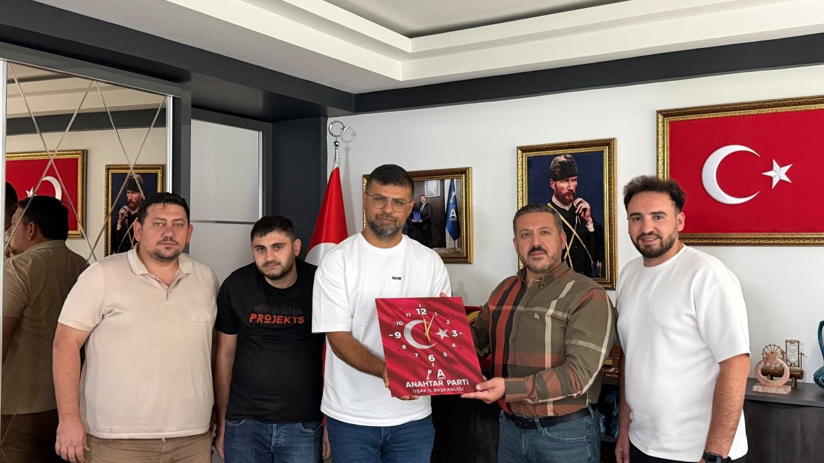Anahtar Parti Uşak Merkez İlçe Başkanından Aladağ’a Ziyaret
