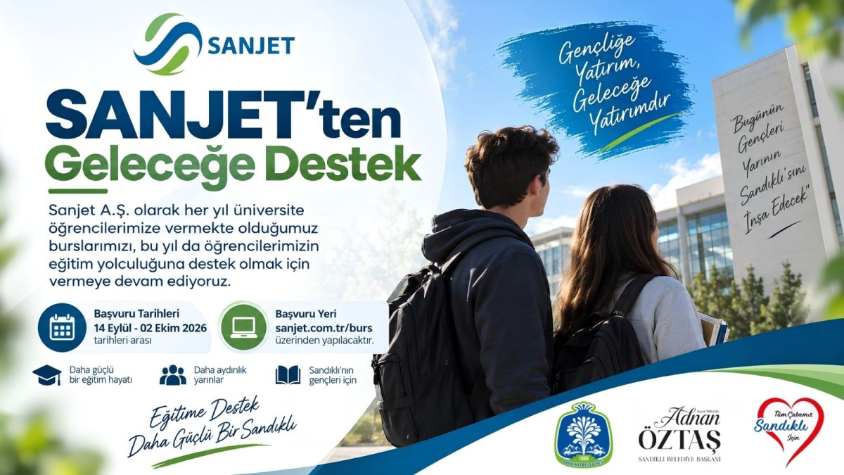 SANJET’ten Üniversite Öğrencilerine Burs Desteği