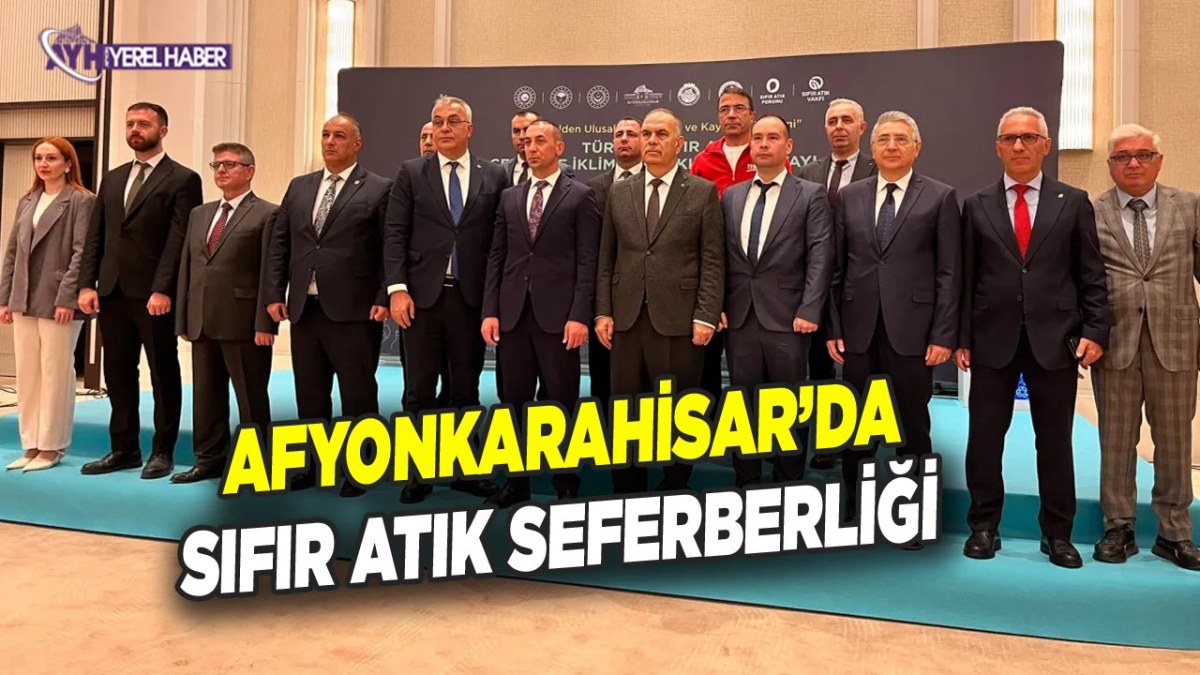 Afyonkarahisar’da Sıfır Atık Seferberliği: 131 Kurumdan 352 Katılımcı Bir Araya Geldi
