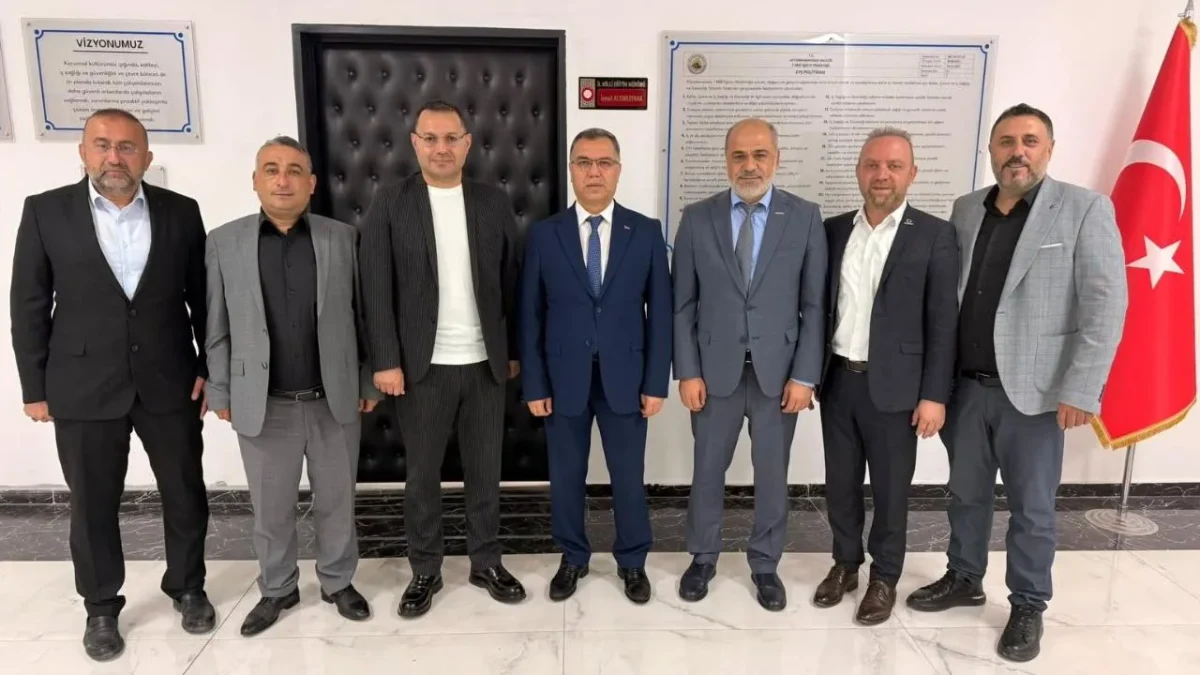 MÜSİAD Afyonkarahisar’dan İl Millî Eğitim Müdürü Altınkaynak’a hayırlı olsun ziyareti