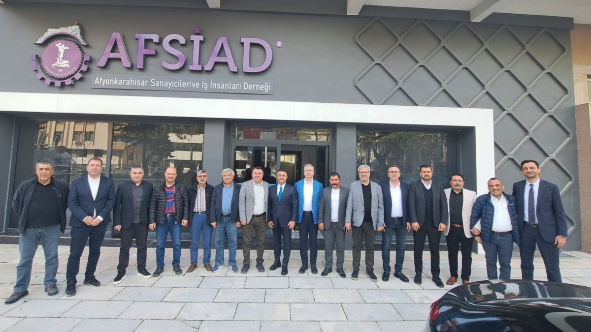 AKÜ Üniversite-Sanayi İş Birliği Kurulundan AFSİAD’a Ziyaret