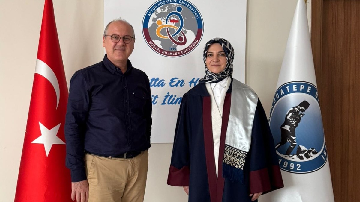 AKÜ Lisansüstü Mezunundan Uluslararası Kongrede Akademik Başarı