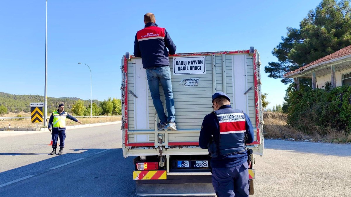 Dazkırı’da Hayvan Nakillerine Sıkı Denetim