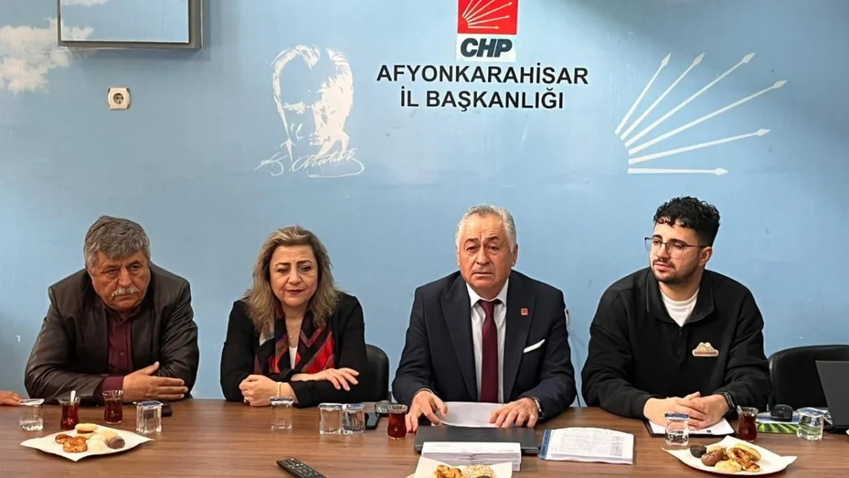 CHP Afyonkarahisar’da ilçe başkanları toplantısı gerçekleştirildi