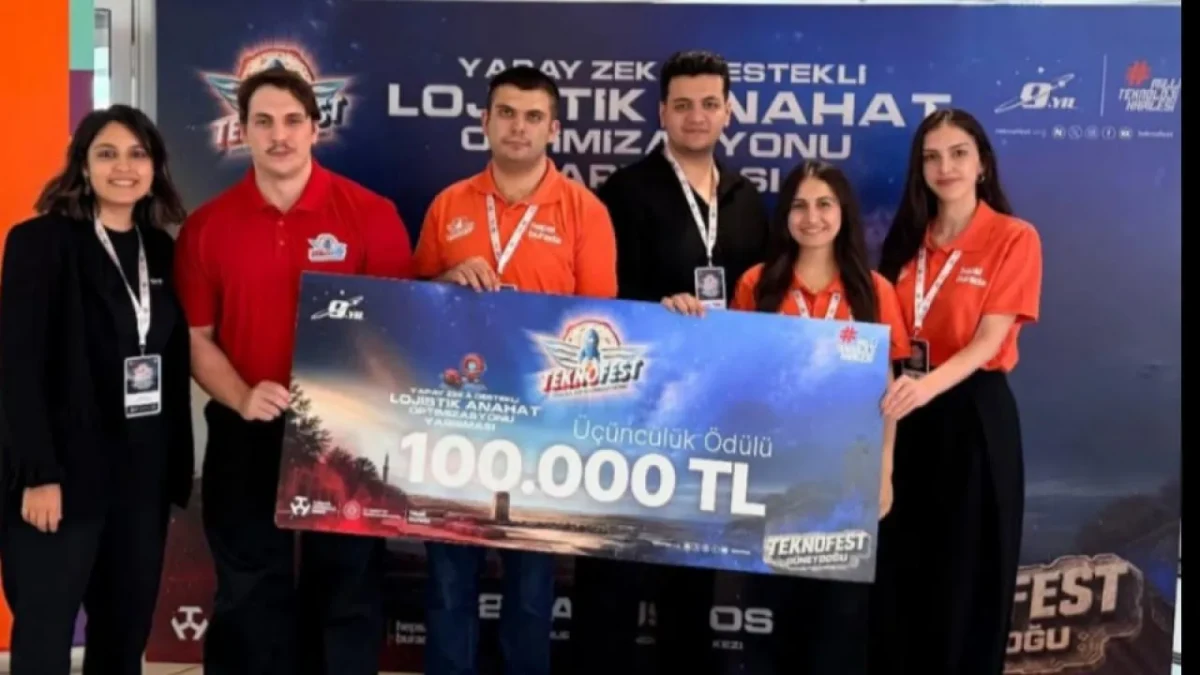 AKÜ’lü Lokman Tuğrul Emek, mezuniyetini Teknofest Türkiye 3.’lüğü ile kutladı