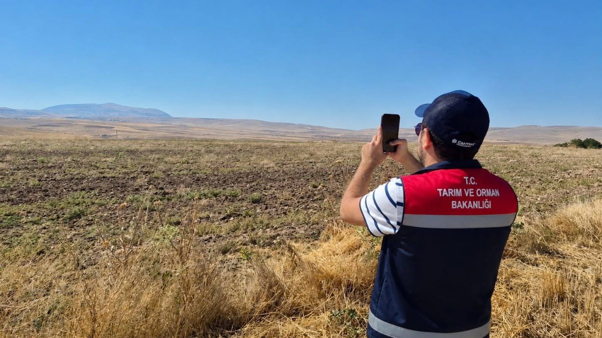 Emirdağ’da işlenmeyen tarım arazileri kontrol ediliyor