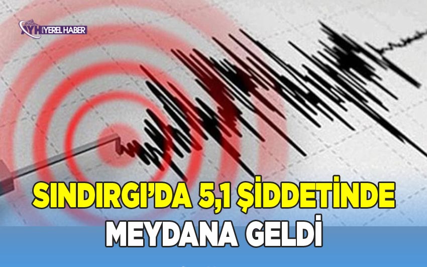 Balıkesir'de 5,1 şiddetinde deprem meydana geldi