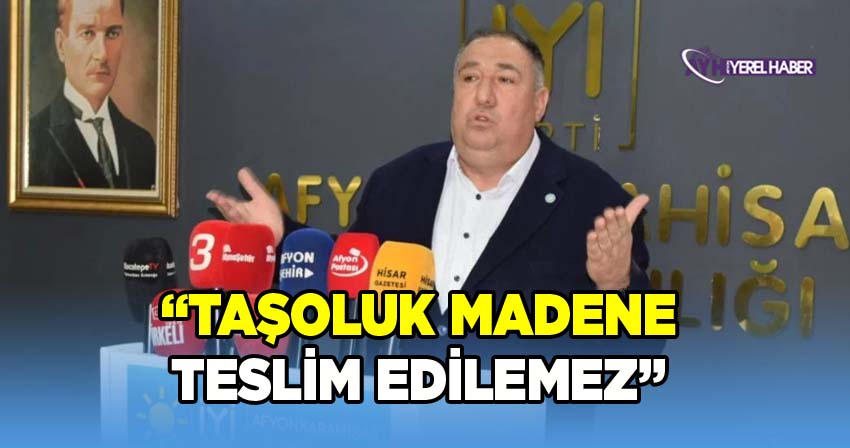 Taşoluk Madene Teslim Edilemez, Halkımız Yalnız Değildir