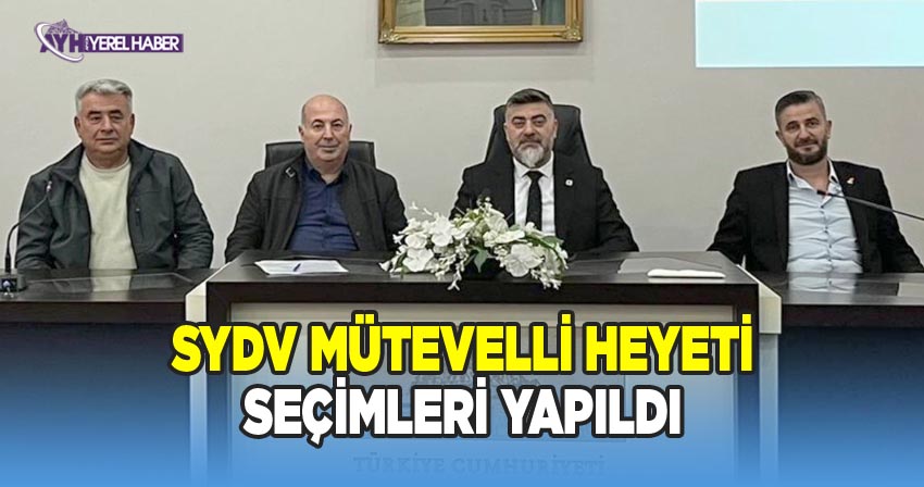 Afyonkarahisar SYDV Mütevelli Heyeti Seçimleri Yapıldı