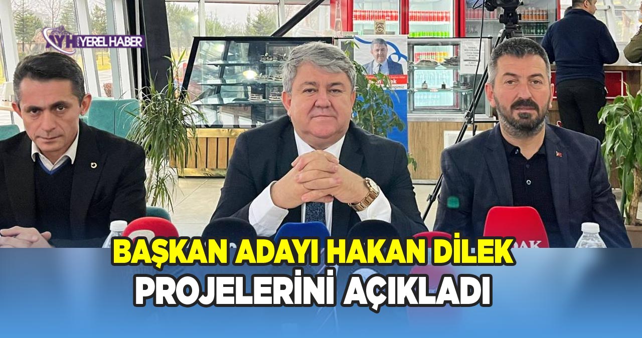 Madeni Sanatkârlar Esnaf Odası Başkan Adayı Hakan Dilek, projelerini açıkladı