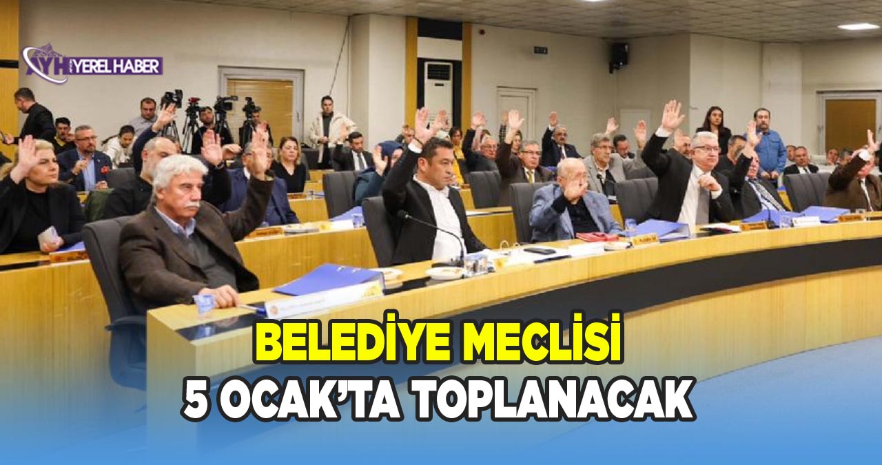 Afyon Belediye Meclisi 5 Ocak’ta toplanacak