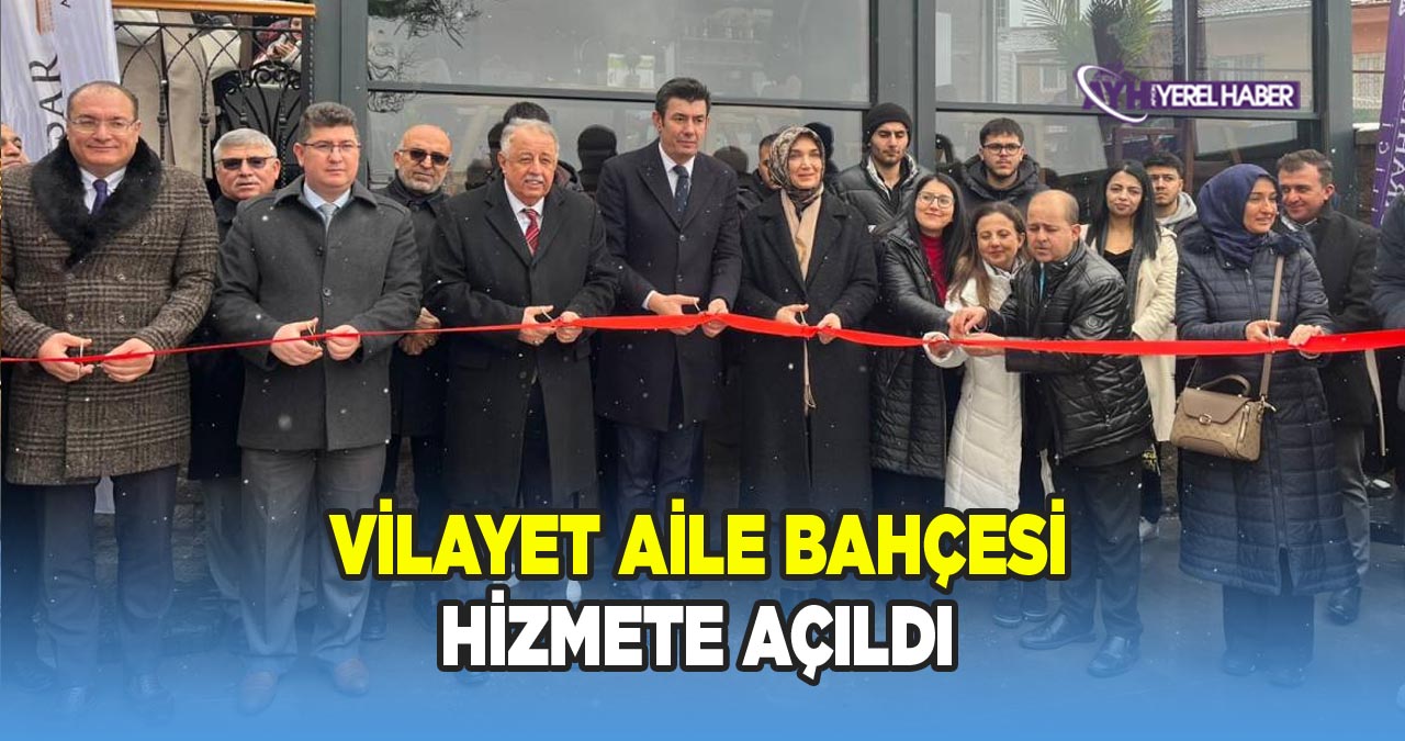 Vali Yiğitbaşı’nın projesi olan Vilayet Aile Bahçesi Hizmete Açıldı