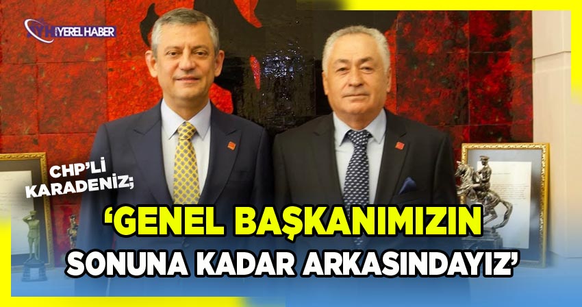 Karadeniz, ‘Siyasi tükenmişliğin açık bir itirafı’