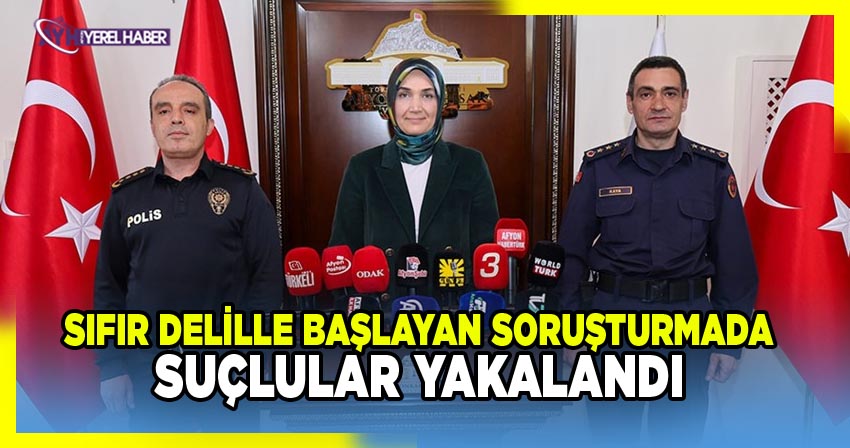 Sıfır Delille Başlayan Soruşturmada Suçlular Yakalandı