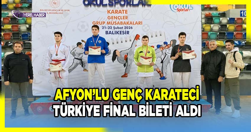 Genç Karatecimiz Hasan İsmail Çınar Türkiye Final Bileti Aldı