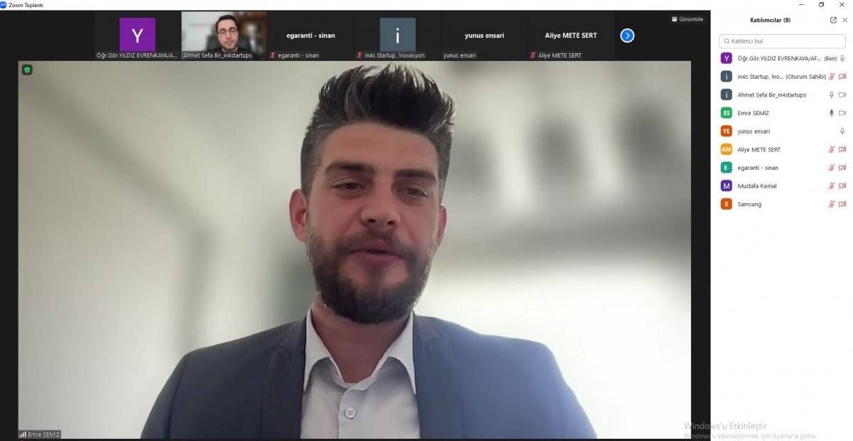 Zafer Teknopark’tan Girişimcilere Özel “Startup Yatırım Mantığı” Paneli