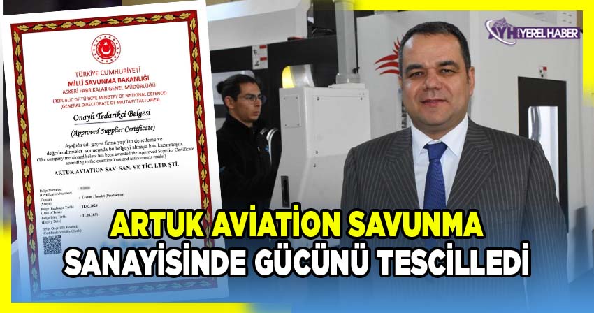 Artuk Aviation Savunma Sanayisinde Gücünü Tescilledi