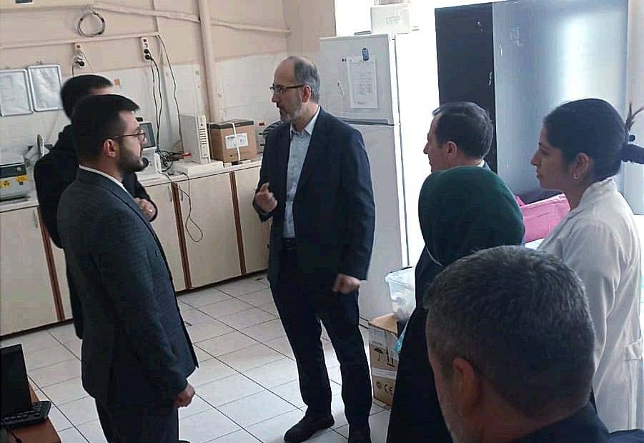 Sağlık Müdürü Hakkı Öztürk, Haydarlı Devlet Hastanesi’nde İncelemelerde Bulundu