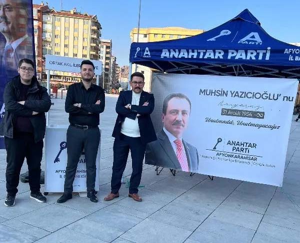 Anahtar Parti Muhsin Yazıcıoğlu’nu Andı