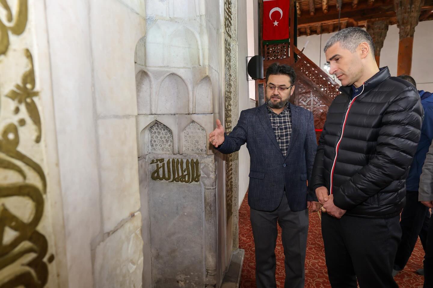 Vali Aktaş’tan Ulu Cami’de İnceleme