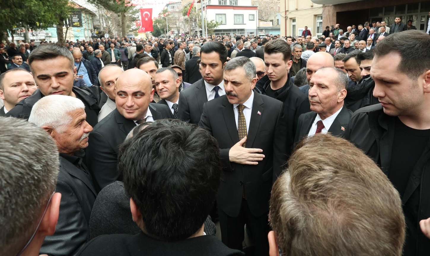 İçişleri Bakanı Çiftçi Çumra’da Bir Dizi Ziyarette Bulundu
