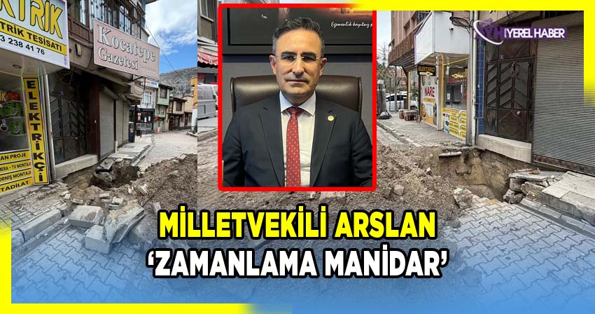 Milletvekili Arslan; Zamanlama Manidar
