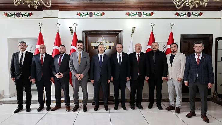 Vali Aktaş, İlçelerden Gelen Ziyaretçileri Kabul Etti