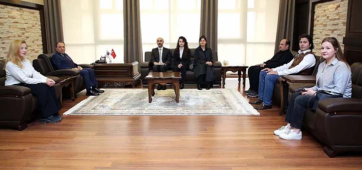 Rektör Karakaş'a, Anlamlı Ziyaret